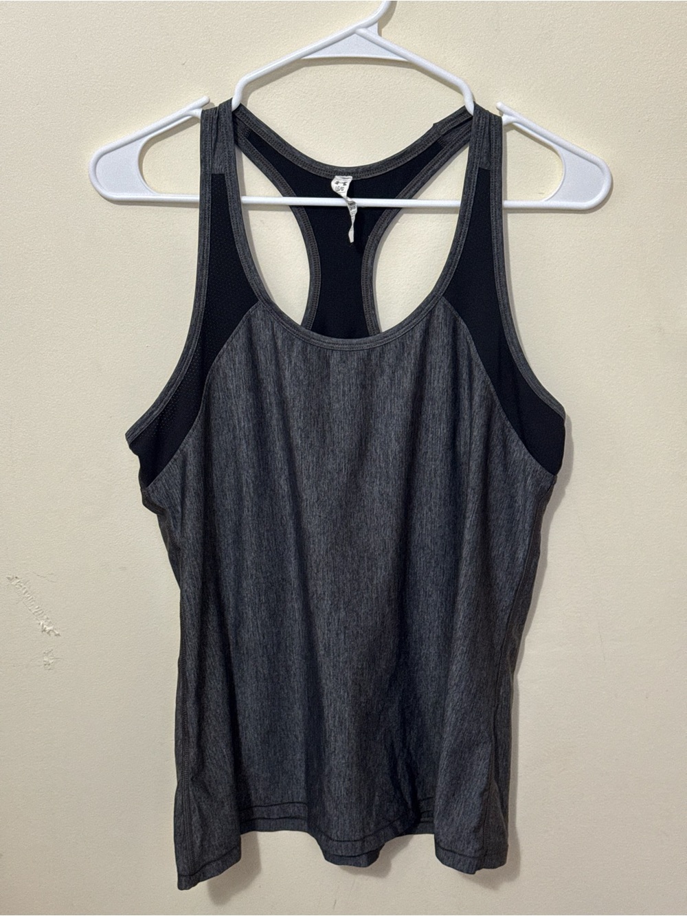 Under Armour Charcoal Gray Racerback Athletic Tank